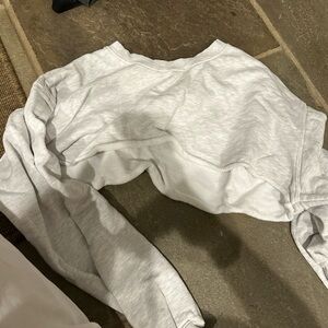 JOAH BROWN CROPPED HOODIE